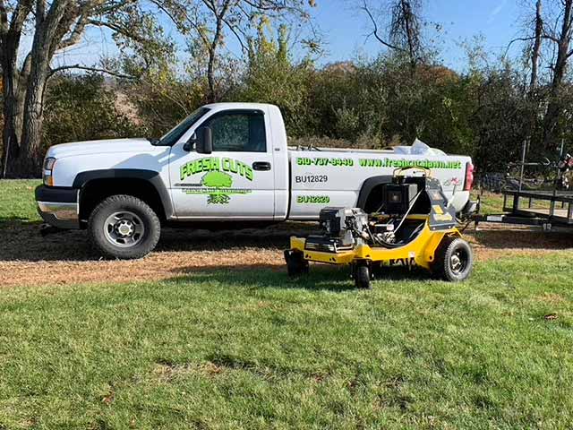 Lawn aeration equipment in Emmaus, PA.