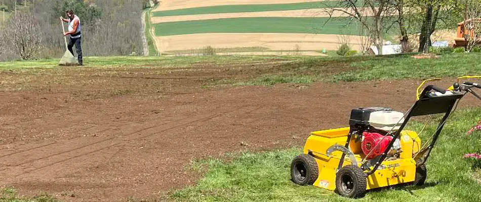 grading by fresh cuts lawn maintenance